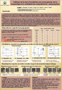 Facult des Sciences et Techniques Influence de la