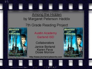 Among the Hidden by Margaret Peterson Haddix 7