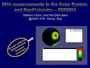 ENA measurements in the Solar System and Bepi