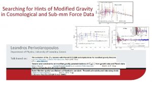 Searching for Hints of Modified Gravity in Cosmological
