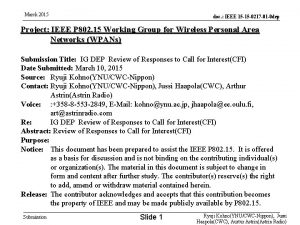 March 2015 doc IEEE 15 15 0217 01