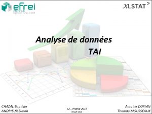 Analyse de donnes TAI CHAZAL Baptiste ANDRIEUX Simon