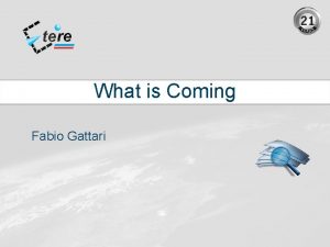 What is Coming Fabio Gattari 21 Years 2010