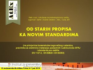 Rafo Jozi Udruenje za protiveksplozivnu zatitu sigurnost radne