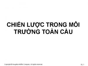 CHIN LC TRONG MI TRNG TON CU Copyright