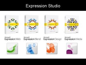 Expression Studio Expression Web New Era New Tool