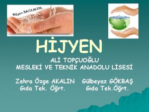 HJYEN AL TOPUOLU MESLEK VE TEKNK ANADOLU LSES