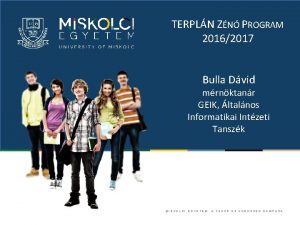 TERPLN ZN PROGRAM 20162017 Bulla Dvid mrnktanr GEIK