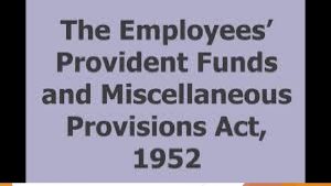 INTRODUCTION Under The Employees Provident Fund Miscellaneous Provisions