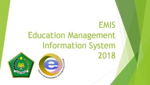 EMIS Education Management Information System 2018 Sinkronisasi EMIS