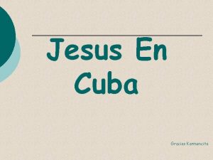 Jesus En Cuba Gracias Karmencita Fidel hablaba a