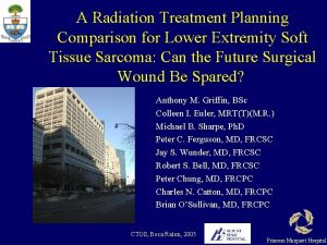 A Radiation Treatment Planning Comparison for Lower Extremity