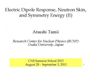 Electric Dipole Response Neutron Skin and Symmetry Energy