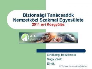 Biztonsgi Tancsadk Nemzetkzi Szakmai Egyeslete 2011 vi Kzgyls