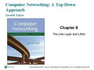 Computer Networking A Top Down Approach Seventh Edition