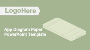 App Diagram Paper Power Point Template App Diagram