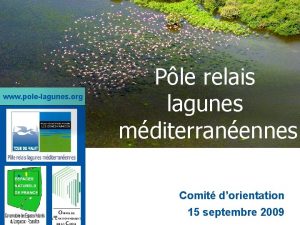 www polelagunes org Ple relais lagunes mditerranennes Comit