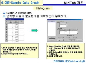 Mini Tab Minitab Histogram Output Histogram Graph Window