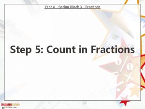 Year 4 Spring Block 3 Fractions Step 5