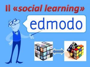 Il social learning Cos Edmodo un social network