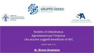 Reddito di Cittadinanza Agevolazioni per limpresa che assume