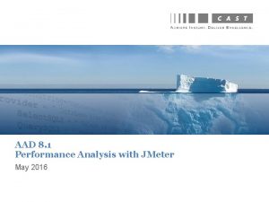 AAD 8 1 Performance Analysis with JMeter May