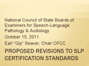 National Council of State Boards of Examiners for