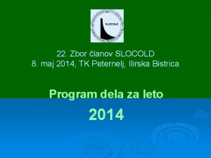 22 Zbor lanov SLOCOLD 8 maj 2014 TK