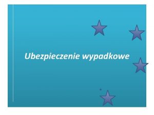 Ubezpieczenie wypadkowe Zasady podlegania ubezpieczeniu Art 12 1