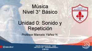 Msica Nivel 3 Bsico Unidad 0 Sonido y