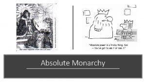 Absolute Monarchy The Magna Carta Limits Power English