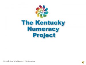 Kentucky Center for Mathematics knp kentuckymathematics org KNP