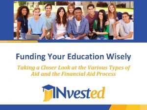Funding Your Education Wisely Taking a Closer Look