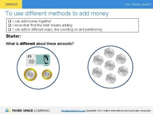 Year 2 Money Lesson 7 20092021 To use