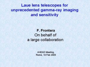 Laue lens telescopes for unprecedented gammaray imaging and