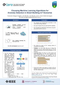 Choosing Machine Learning Algorithms for Anomaly Detection in