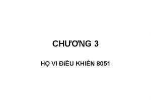 CHNG 3 H VI iU KHIN 8051 3