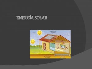 ENERGA SOLAR Qu es la energa solar Energa