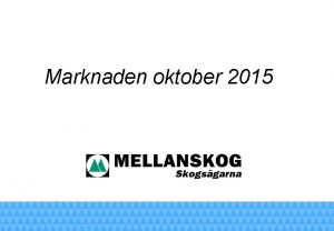 Marknaden oktober 2015 PIX PULP Europa fr 2005