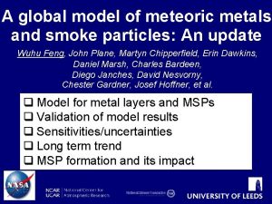 A global model of meteoric metals and smoke