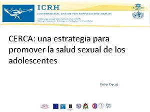 CERCA una estrategia para promover la salud sexual