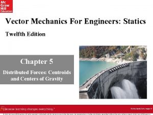 Vector Mechanics For Engineers Statics Twelfth Edition Chapter