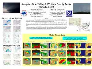 Analysis of the 13 May 2005 Knox County