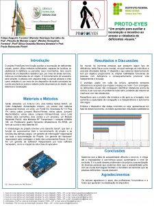 PROTOEYES Um projeto para auxiliar a locomoo e