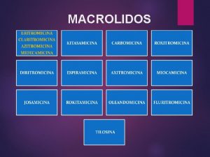 MACROLIDOS Antecedentes Histricos Anillo lactnico con 15 tomos