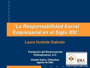 La Responsabilidad Social Empresarial en el Siglo XXI