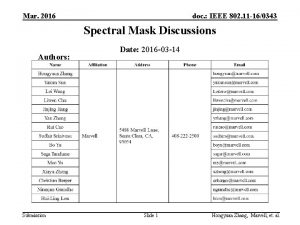 Mar 2016 doc IEEE 802 11 160343 Spectral