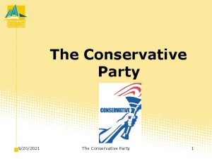 The Conservative Party 9202021 The Conservative Party 1