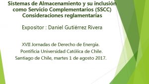 Sistemas de Almacenamiento y su inclusin como Servicio