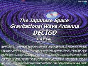 KAGAYA studio The Japanese Space Gravitational Wave Antenna